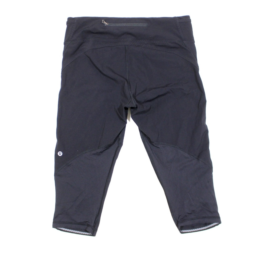 Lululemon Mesh Crop Athletic Yoga Leggings - Picture 5 of 8